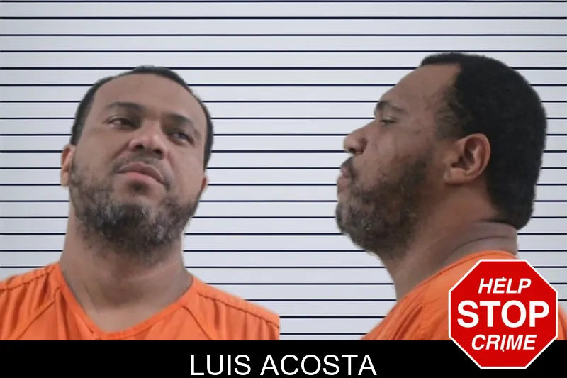 Luis Acosta mugshot
