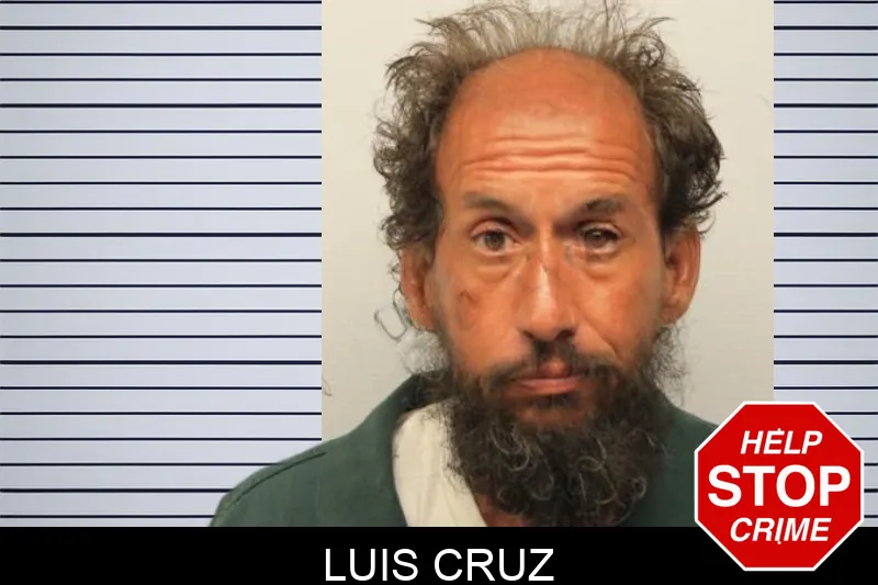 Luis Cruz mugshot