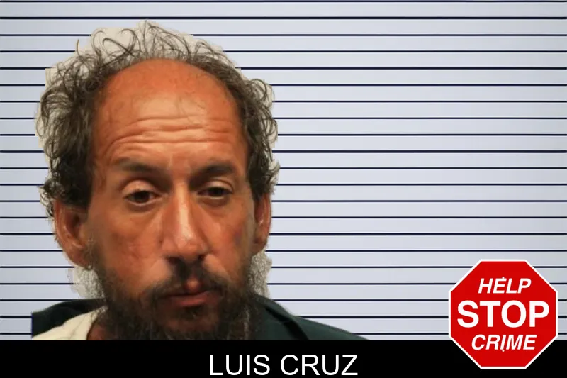 Luis Cruz mugshot