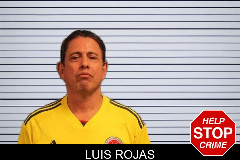 Luis Rojas mugshot