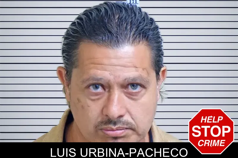 Luis Urbina-Pacheco mugshot