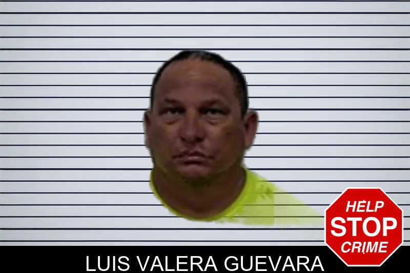 Luis Valera Guevara mugshot