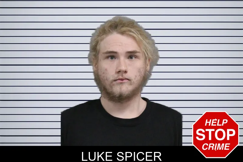 Luke Spicer mugshot
