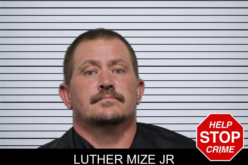 Luther Mize Jr mugshot