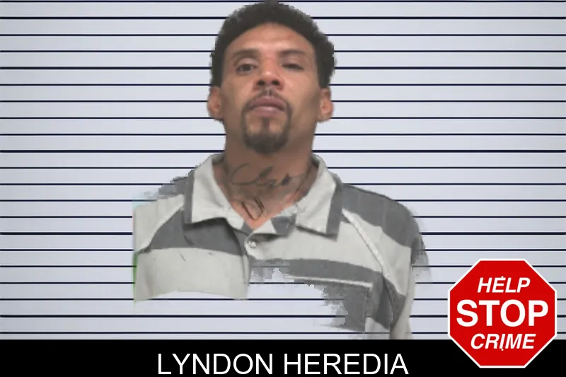 Lyndon Heredia mugshot