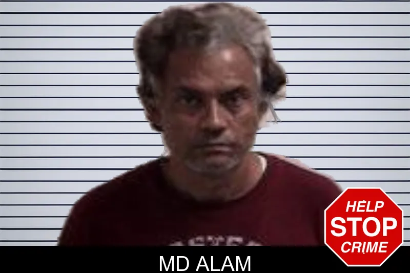 MD Alam mugshot