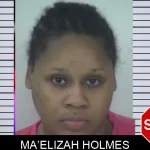 Ma’Elizah Holmes mugshot