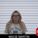 Macie Martin mugshot