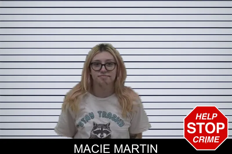 Macie Martin mugshot