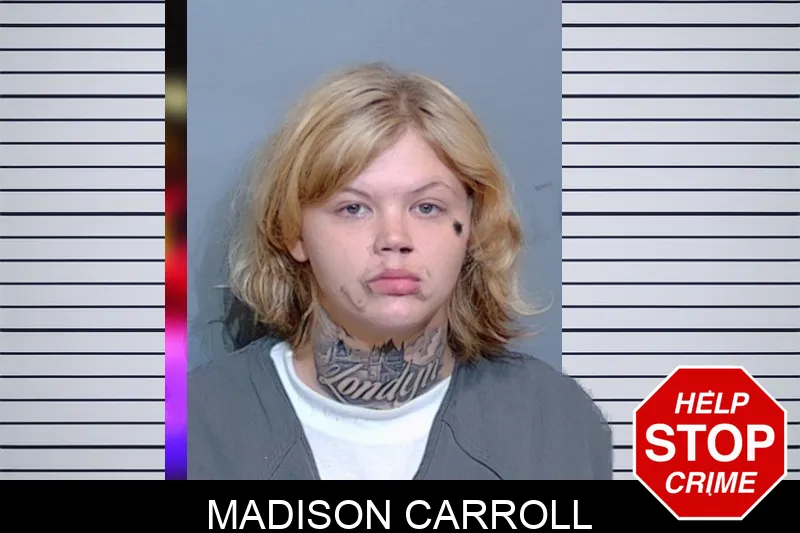 Madison Carroll mugshot