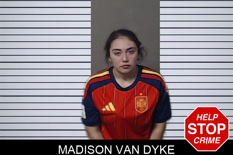 Madison Van Dyke mugshot