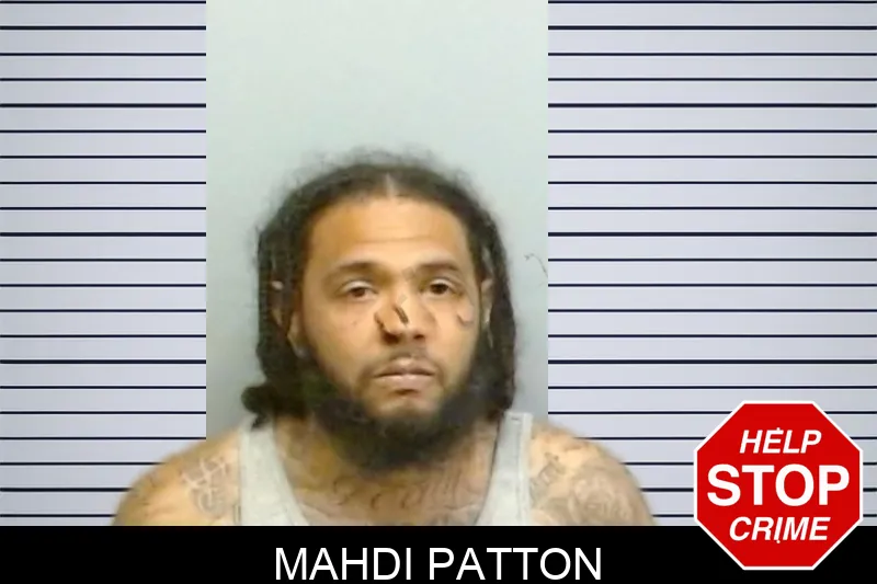 Mahdi Patton mugshot