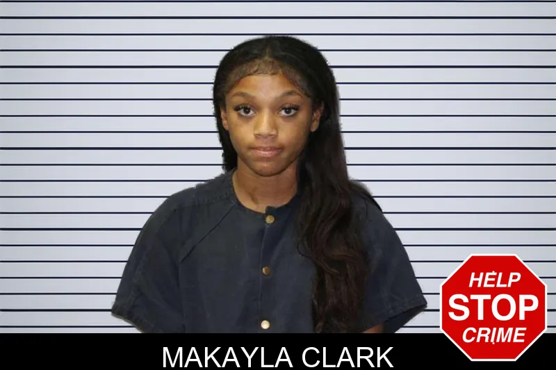 Makayla Clark mugshot
