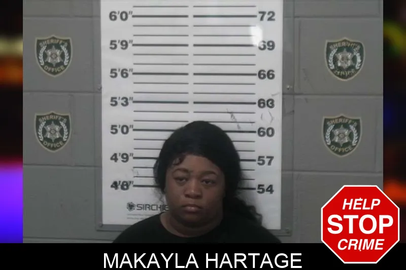 Makayla Hartage mugshot