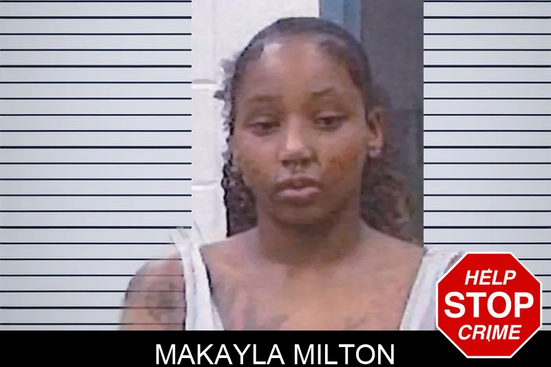 Makayla Milton mugshot