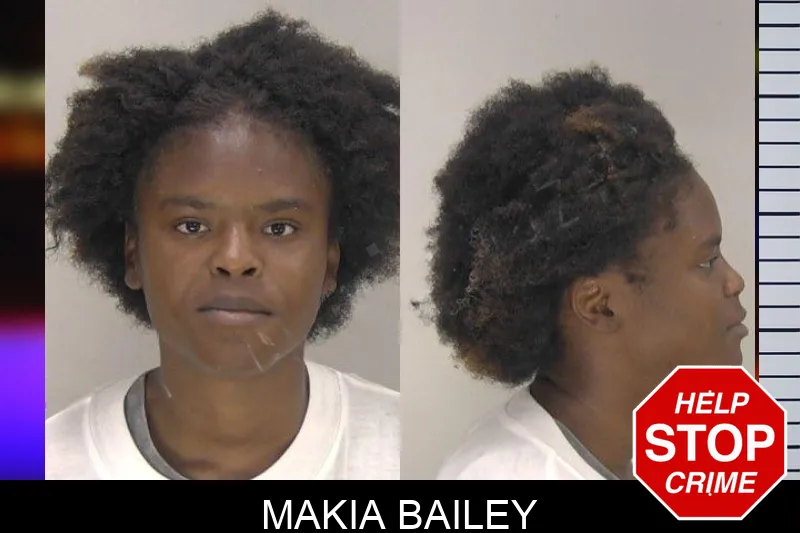 Makia Bailey mugshot