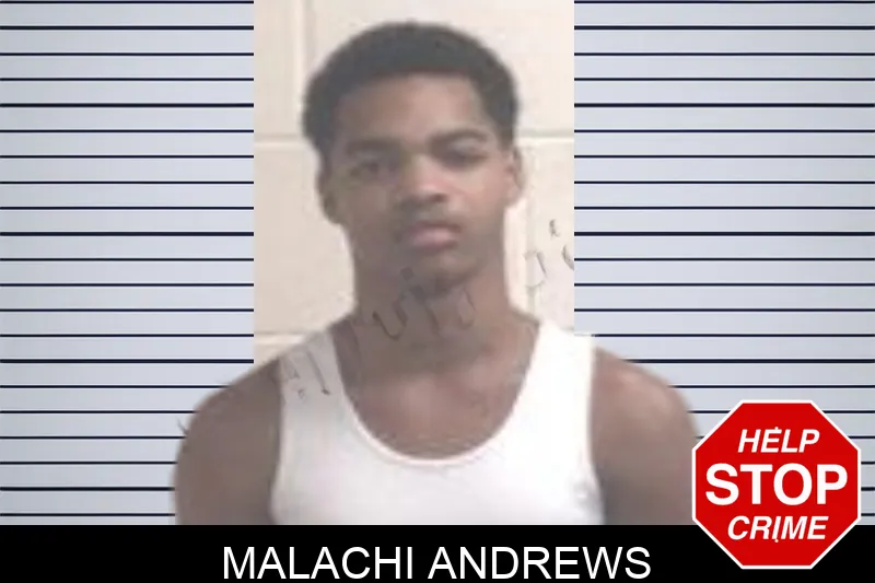 Malachi Andrews mugshot