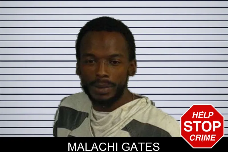 Malachi Gates mugshot