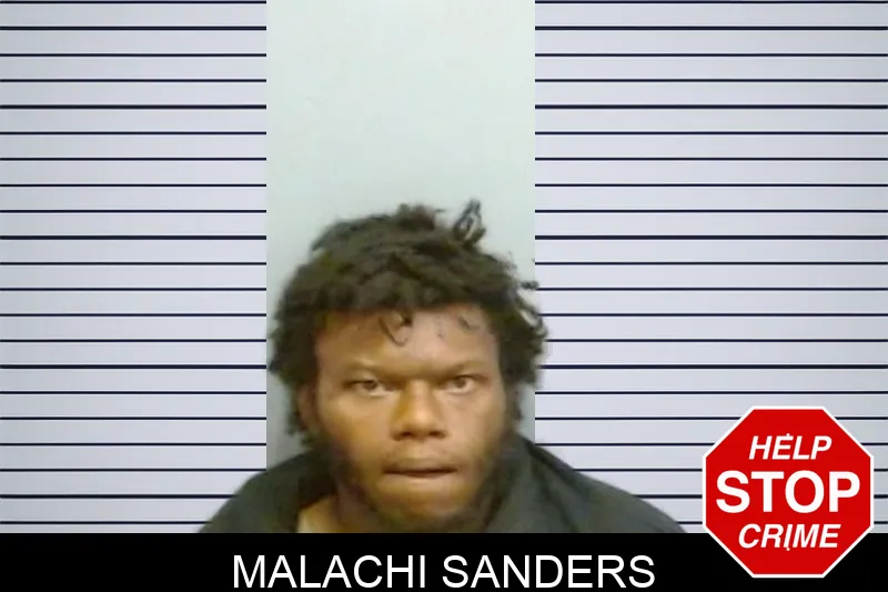Malachi Sanders mugshot