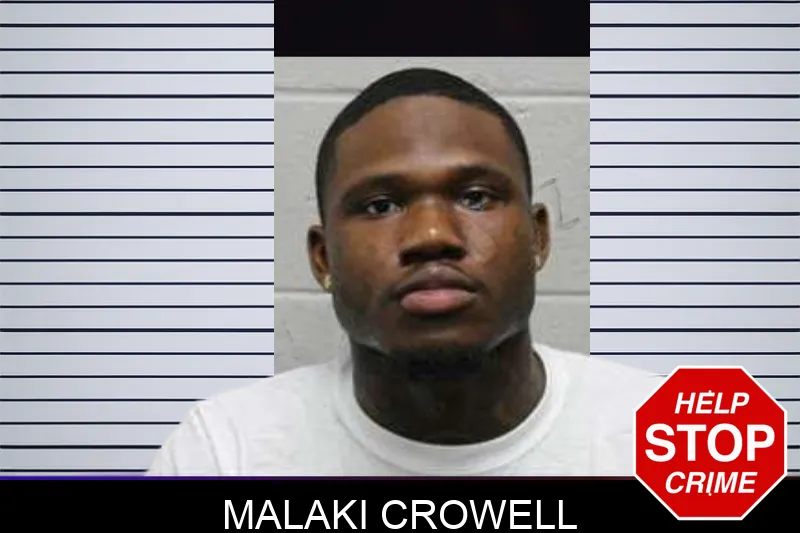 Malaki Crowell mugshot