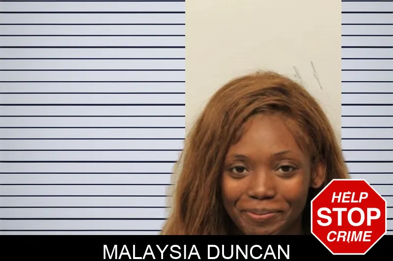 Malaysia Duncan mugshot