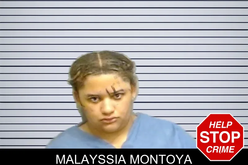 Malayssia Montoya mugshot