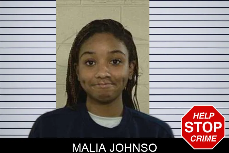 Malia Johnso mugshot