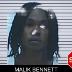 Malik Bennett mugshot