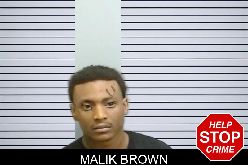 Malik Brown mugshot