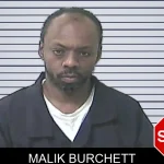 Malik Burchett mugshot