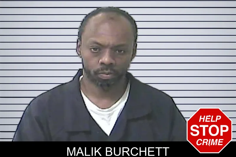 Malik Burchett mugshot