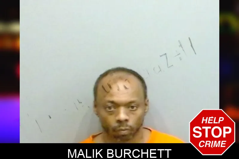 Malik Burchett mugshot