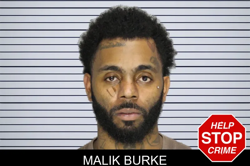 Malik Burke mugshot