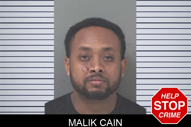 Malik Cain mugshot