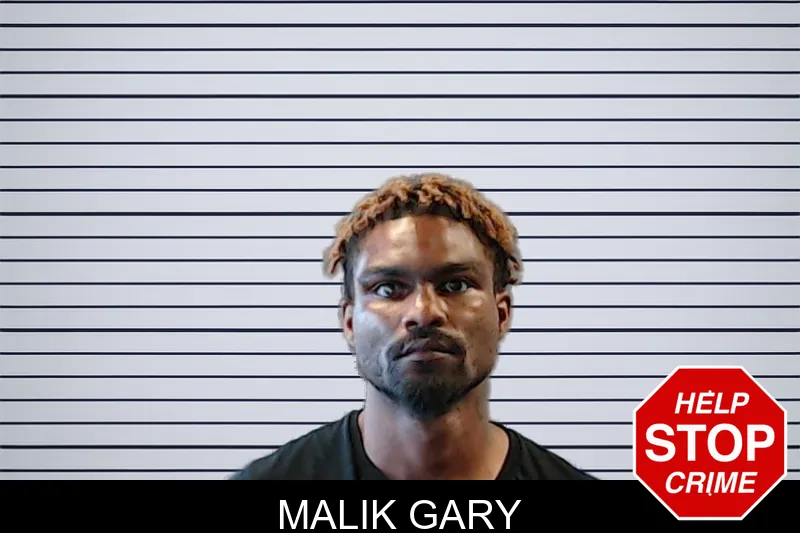 Malik Gary mugshot