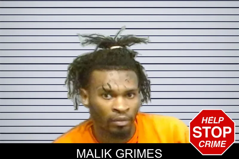 Malik Grimes mugshot
