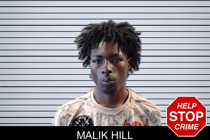 Malik Hill mugshot