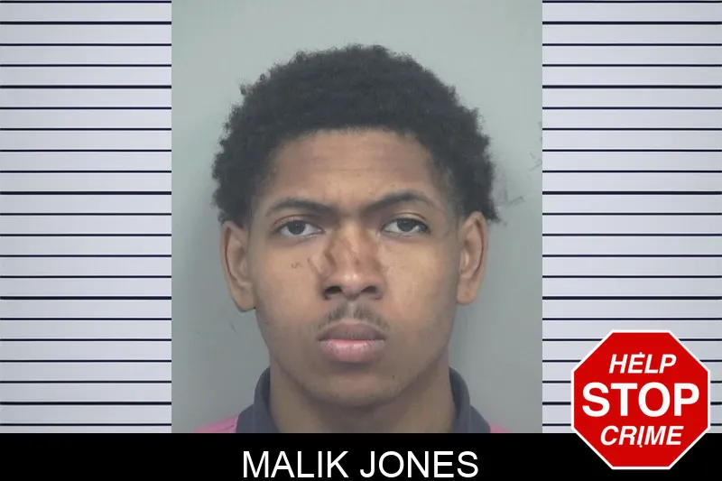 Malik Jones mugshot