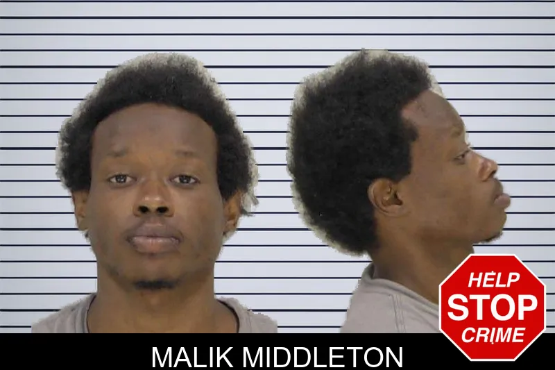Malik Middleton mugshot