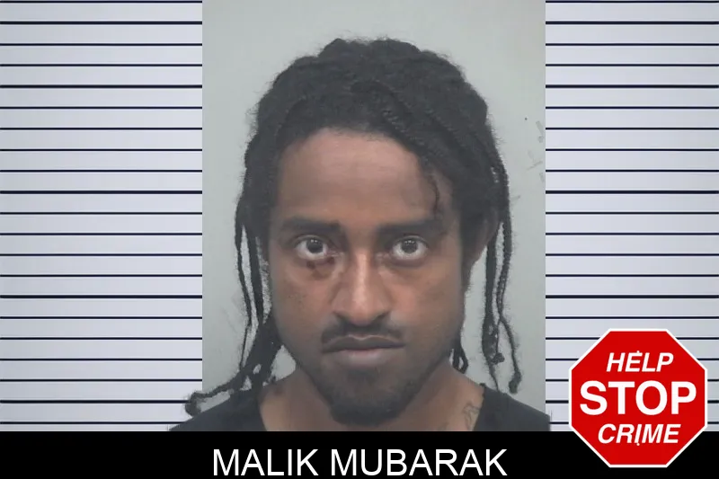 Malik Mubarak mugshot