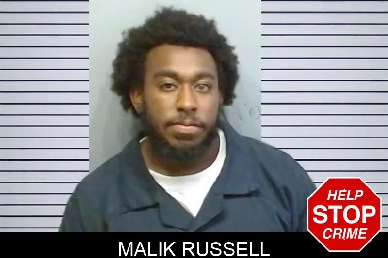 Malik Russell mugshot