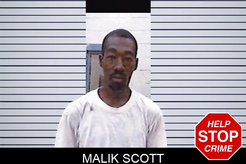 Malik Scott mugshot