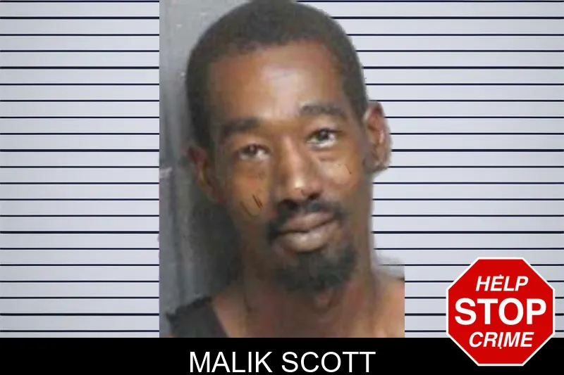 Malik Scott mugshot