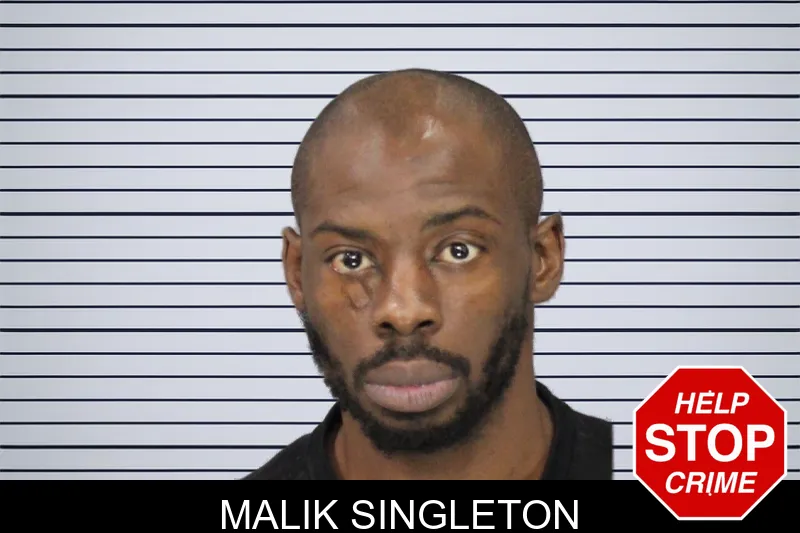 Malik Singleton mugshot