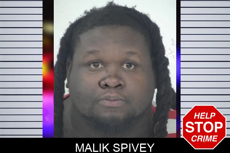 Malik Spivey mugshot