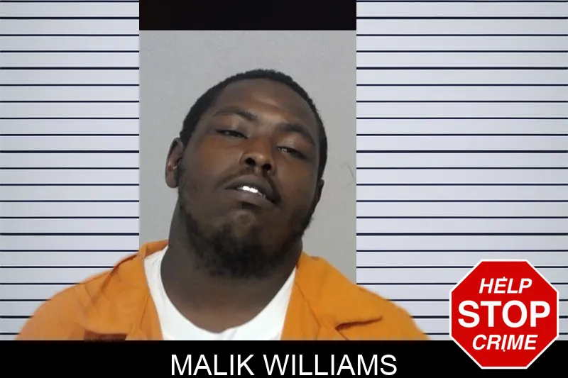 Malik Williams mugshot