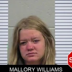 Mallory Williams mugshot