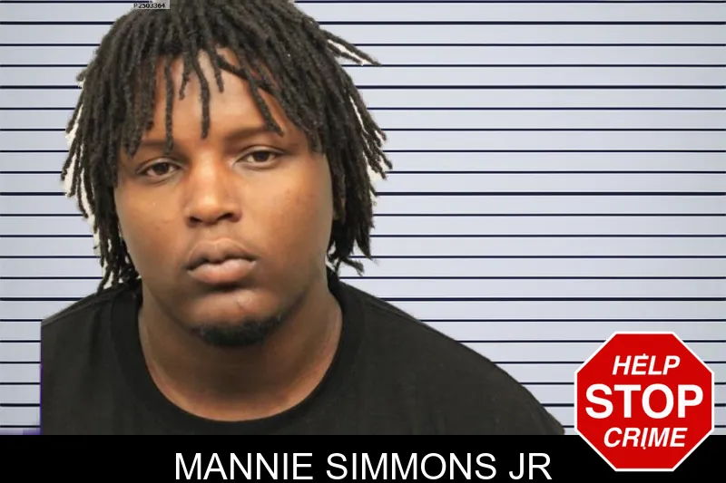Mannie Simmons Jr mugshot