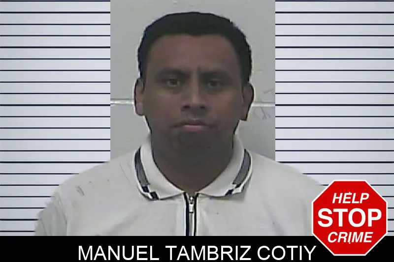 Manuel Tambriz Cotiy mugshot