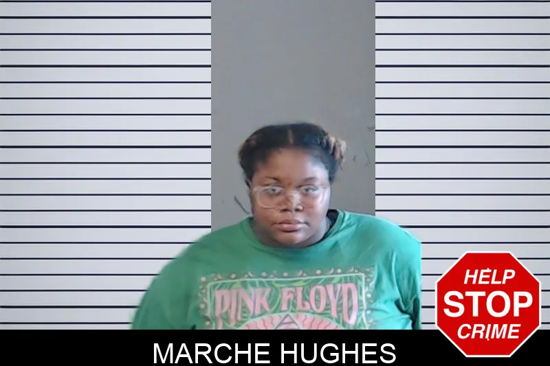 Marche Hughes mugshot